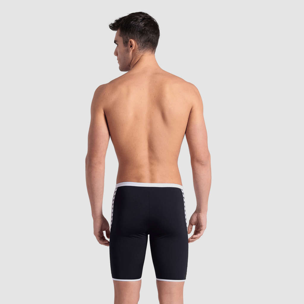 Arena Icons Swim Jammer Solid black/white model_bild_back_brandshop