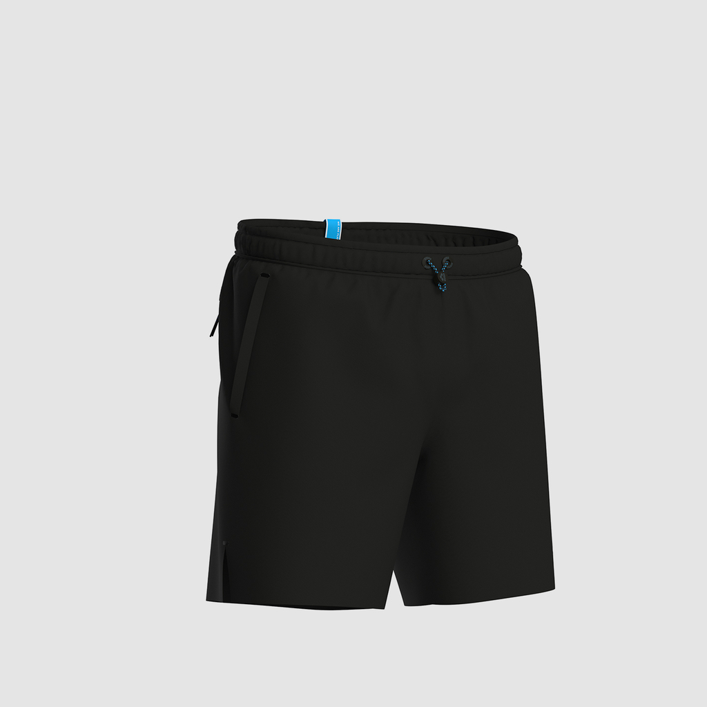 Arena M Arena Evo Beach Boxer Solid Beach Short in SCHWARZ