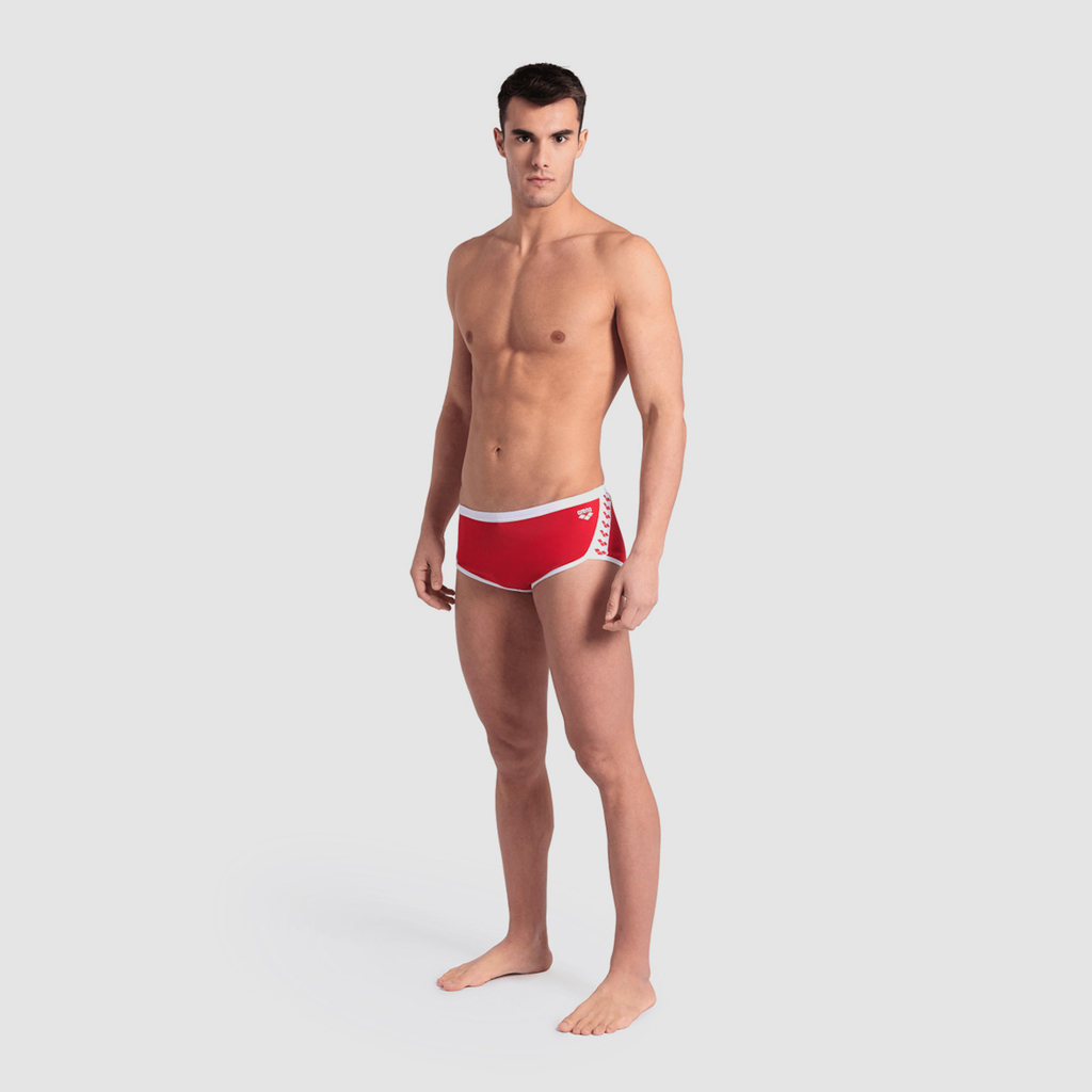 Arena Arena Icons Swim Low Waist Short Solid in ROT