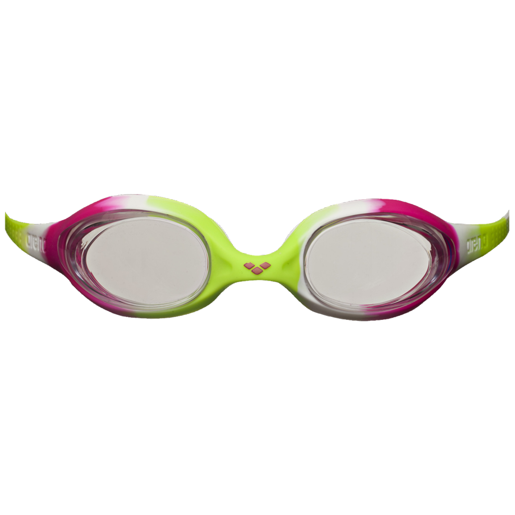 Arena Junior Spider Schwimmbrille in WEISS