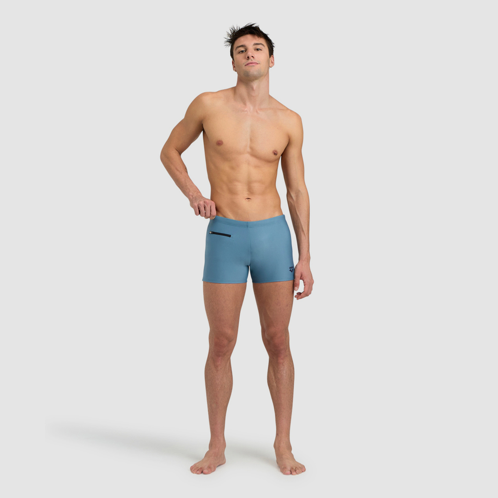 Arena Arena Zip Swim Short in GRAU