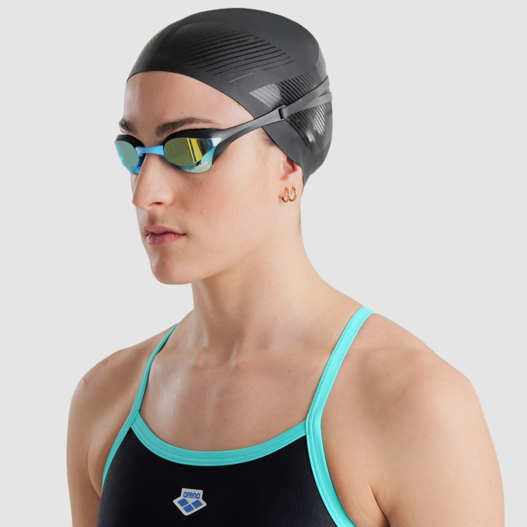 Arena Cobra Ultra Swipe Mirror Schwimmbrille in BLAU