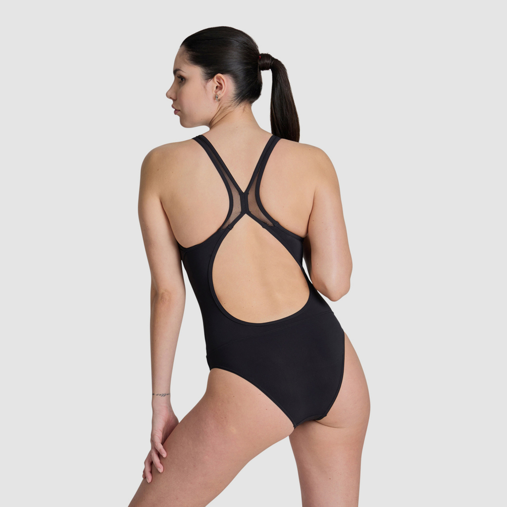 Arena Water Touch Swimsuit Swim Pro Back Badeanzug black model_bild_back_brandshop