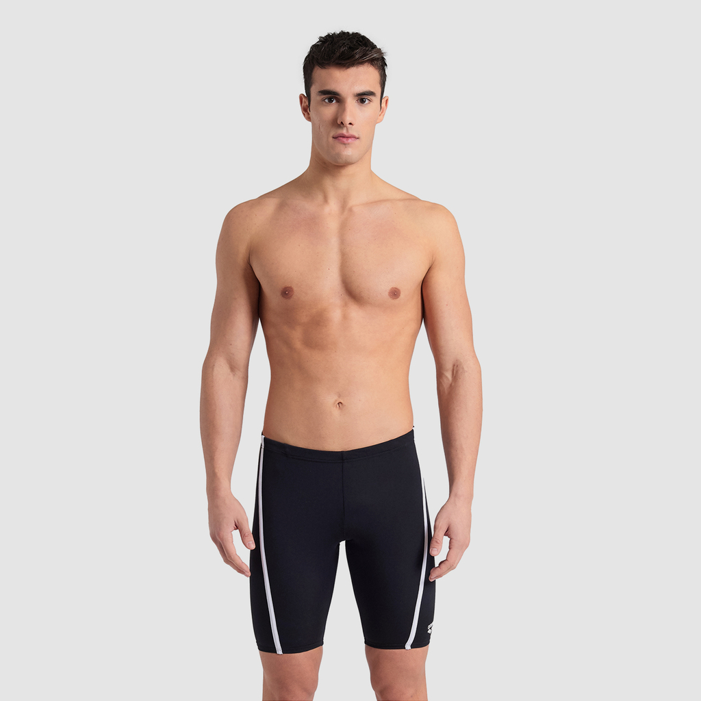 Arena Pro_File Swim Jammer black/white Hauptbild_brandshop