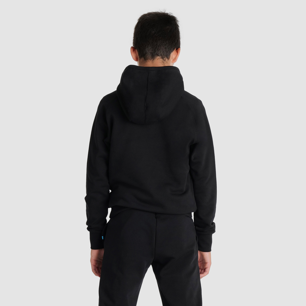 Team Hooded Sweat Panel black model_bild_back_brandshop