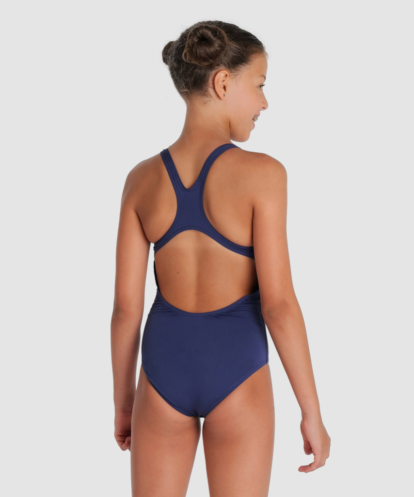 Team Swimsuit Swim Pro Solid Badeanzug navy/white model_bild_back_brandshop