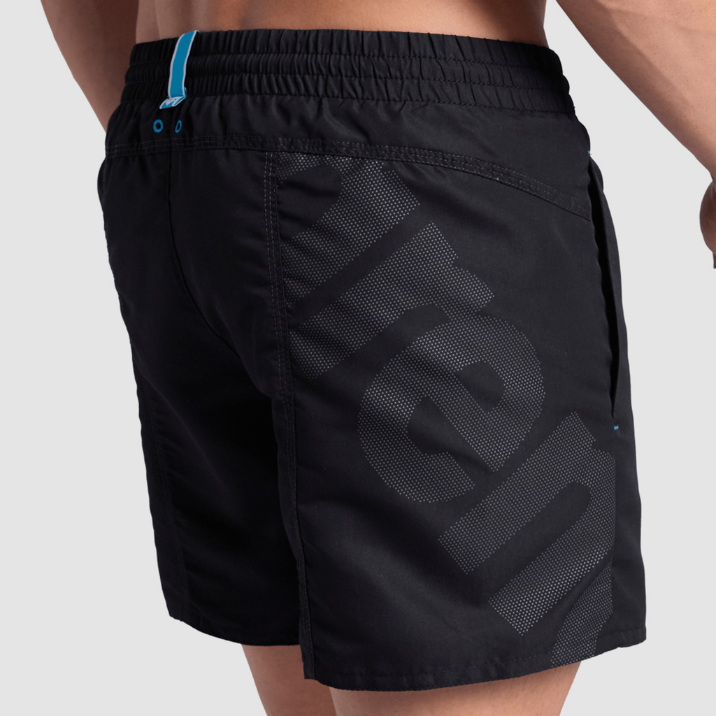 Arena M Arena Pro_File Beach Short Logo Beach Short in SCHWARZ