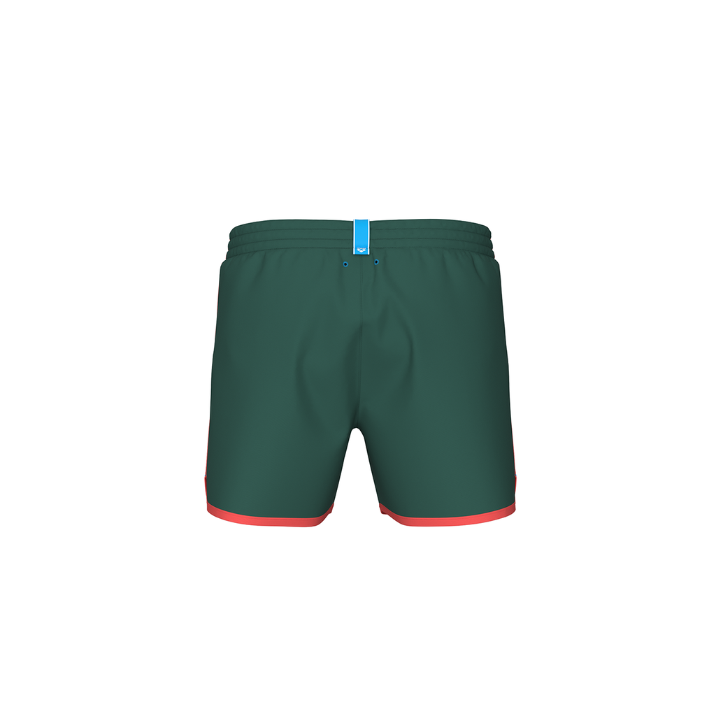 Arena M Arena Big Logo Borders Beach Short in GRÜN