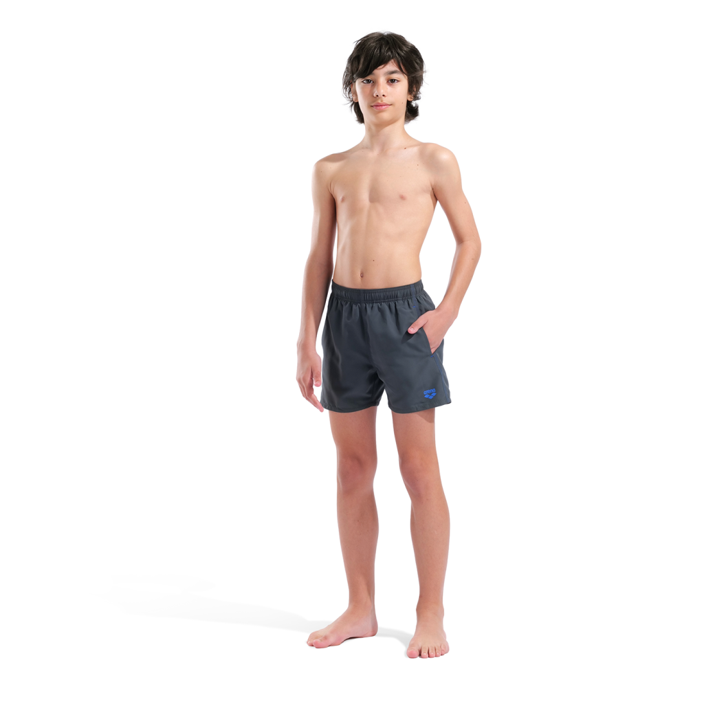 Arena Beach Boxer Solid R in GRAU