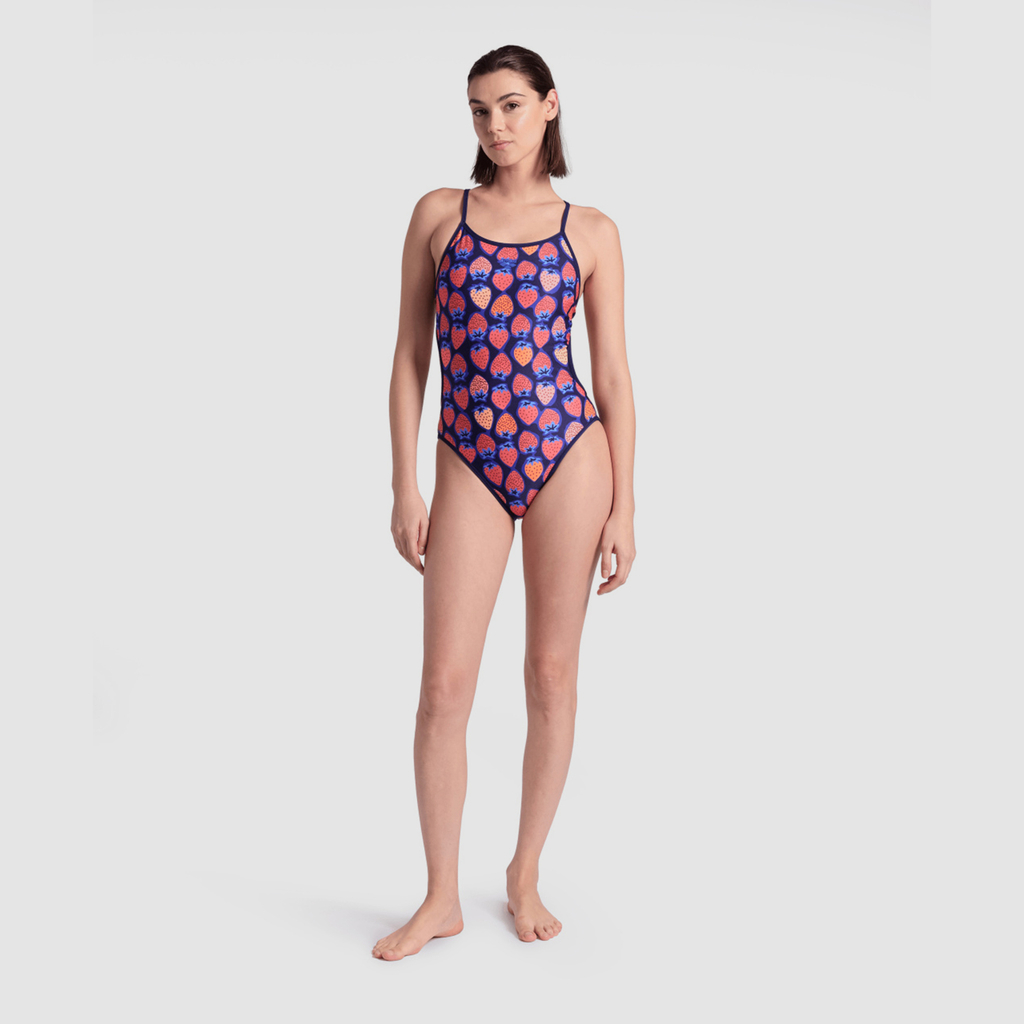 Arena W Arena Reversible Swimsuit Challenge Back Badeanzug in MEHRFARBIG