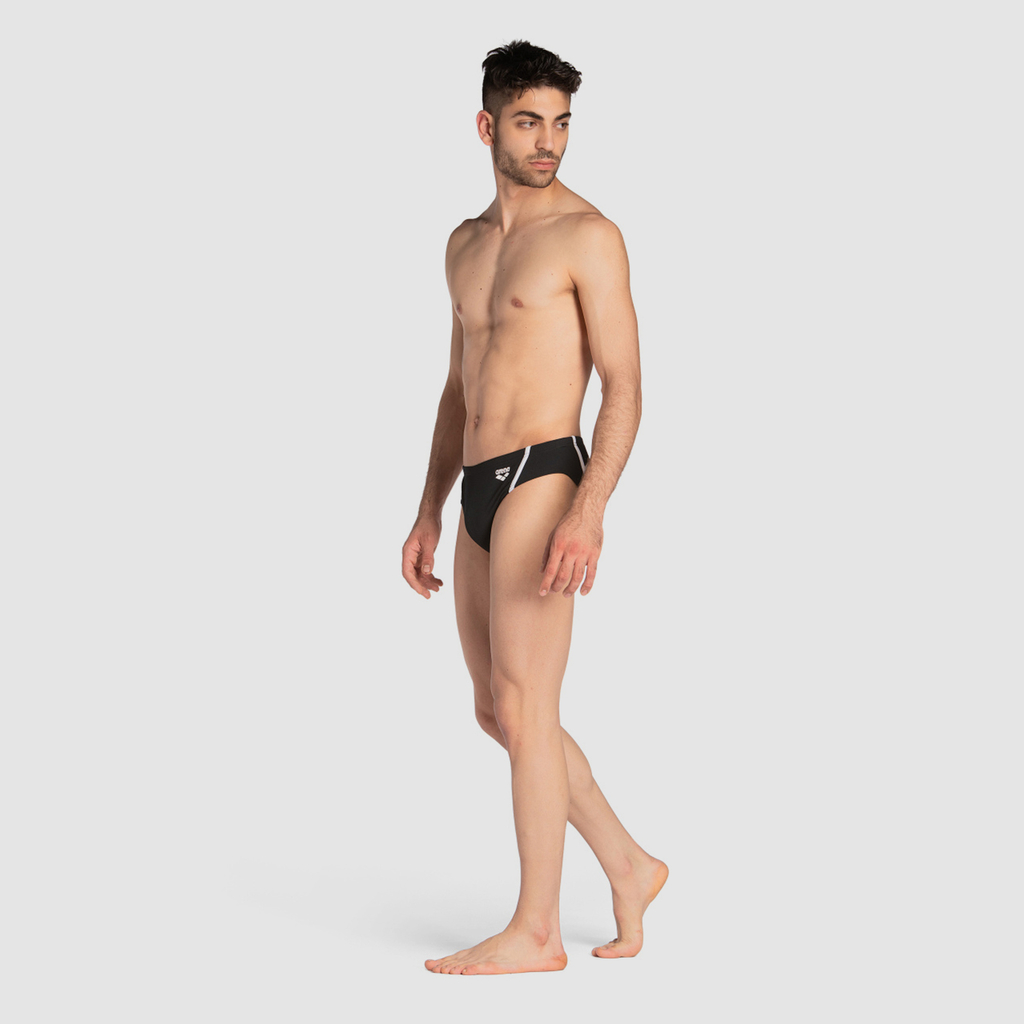 Arena Pro_File Swim Briefs Swim Slip black/white Hauptbild_brandshop