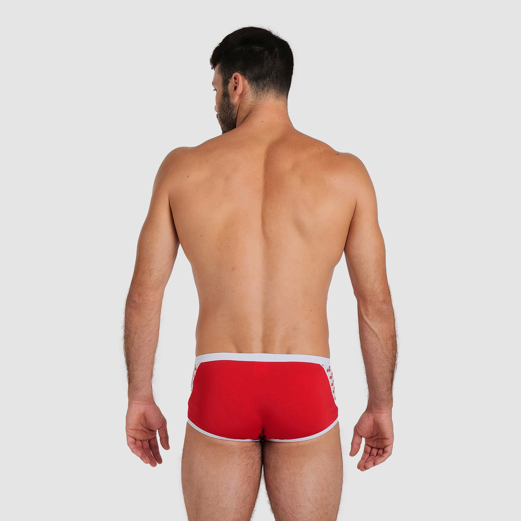 Arena Arena Icons Swim Low Waist Short Solid in ROT