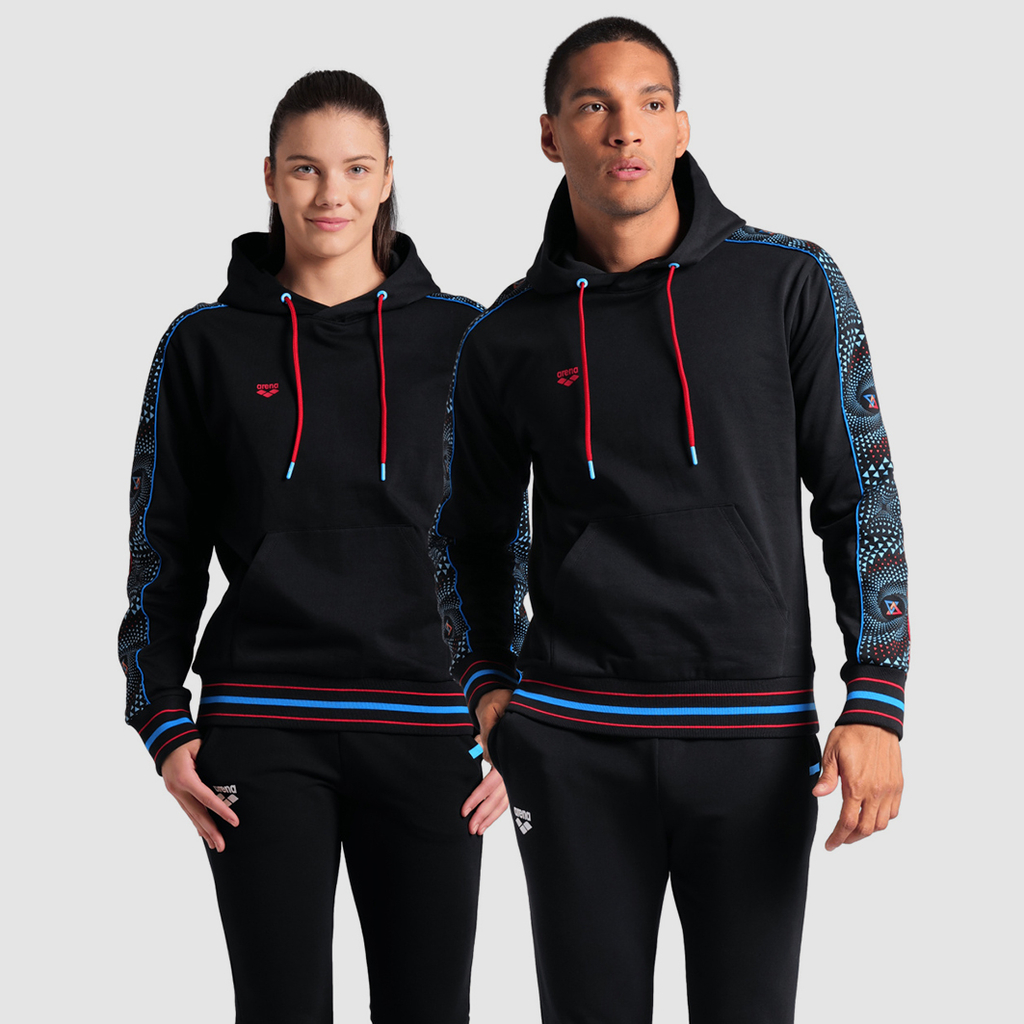 Arena Arena Fireflow Hooded Sweat Inserts Kapuzenpullover in SCHWARZ