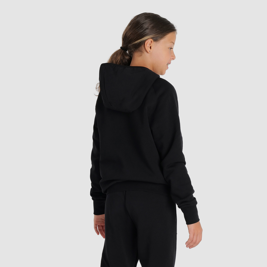 Arena Team Hooded Sweat Panel in SCHWARZ