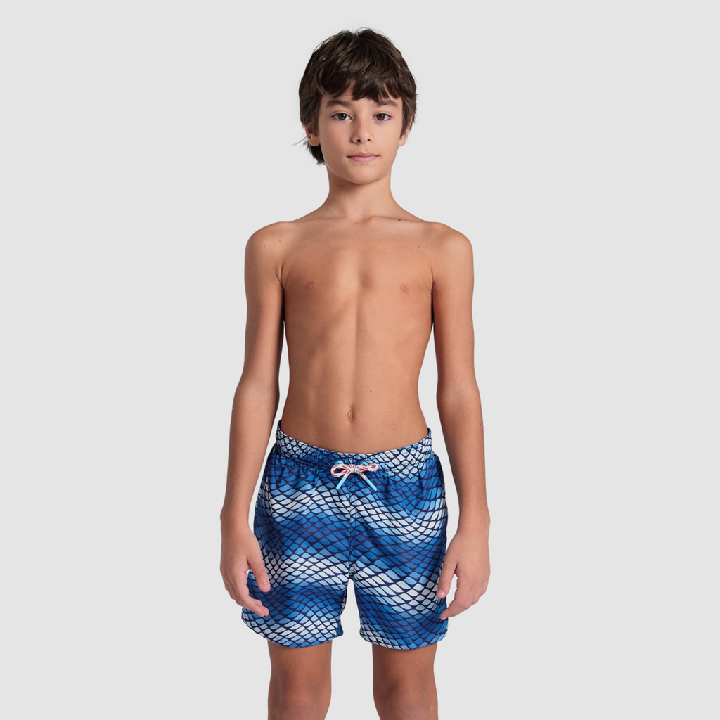 B Beach Boxer Allover Beach Short blue lake/multi Hauptbild_brandshop