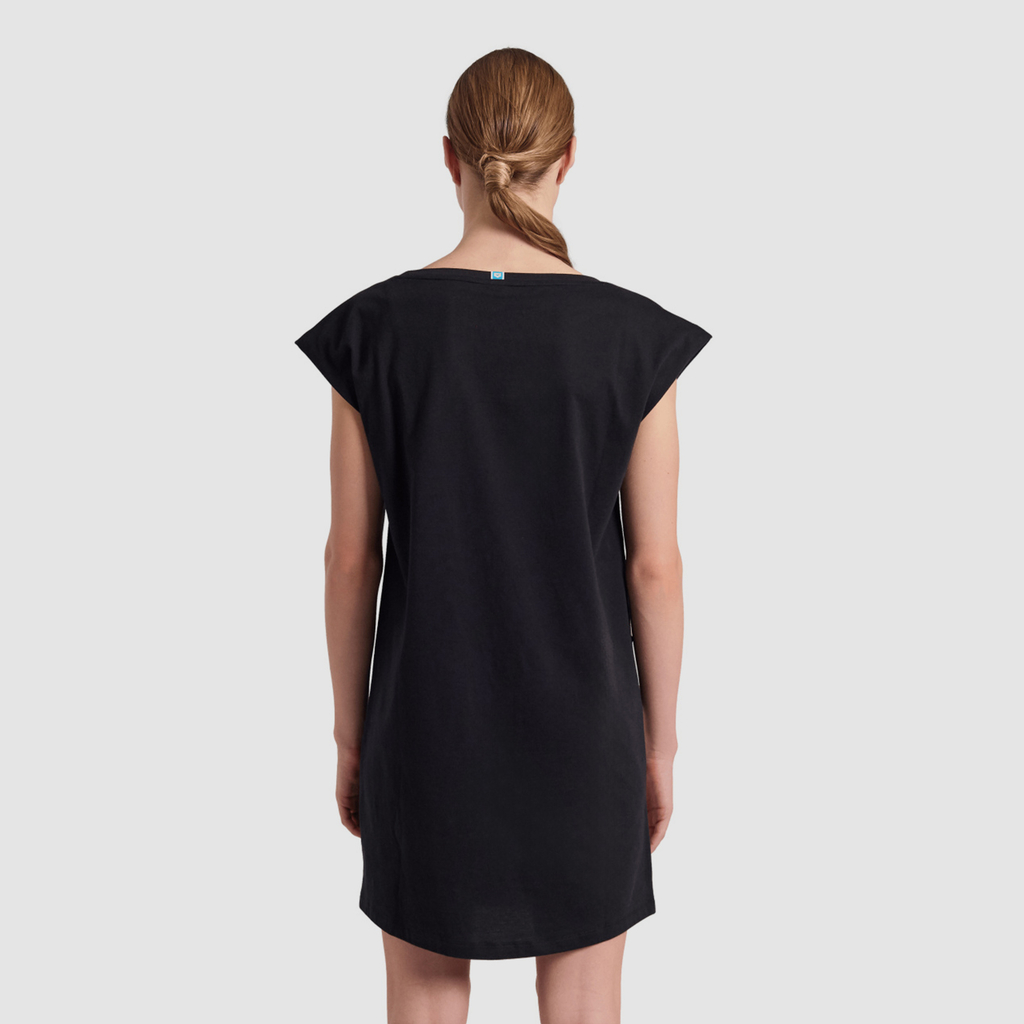 W Arena Logo Dress Rock black/white model_bild_back_brandshop