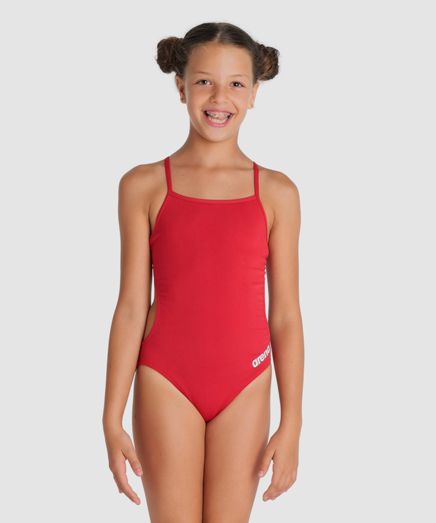 Team Swimsuit Challenge Solid Badeanzug red/white model_bild_brandshop