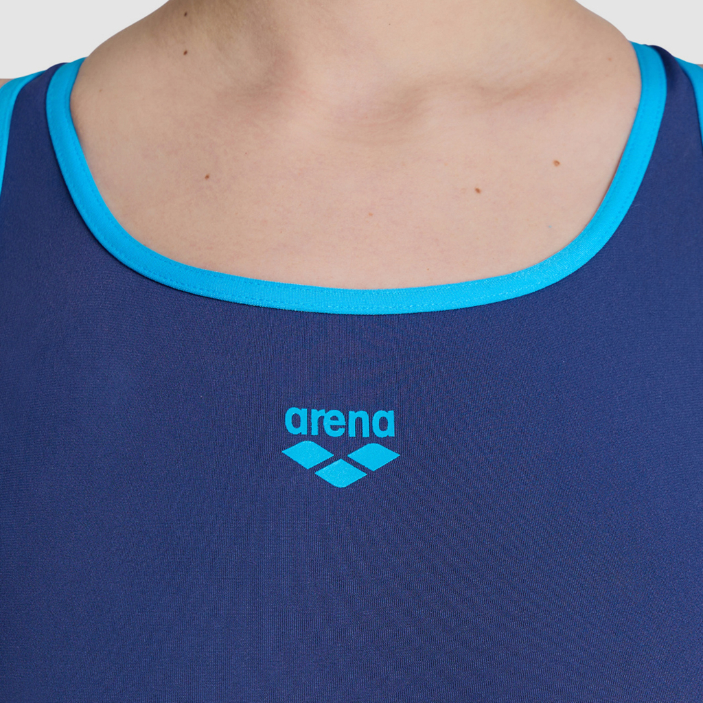 Arena Arena Pro_File Swimsuit V Back Badeanzug in BLAU