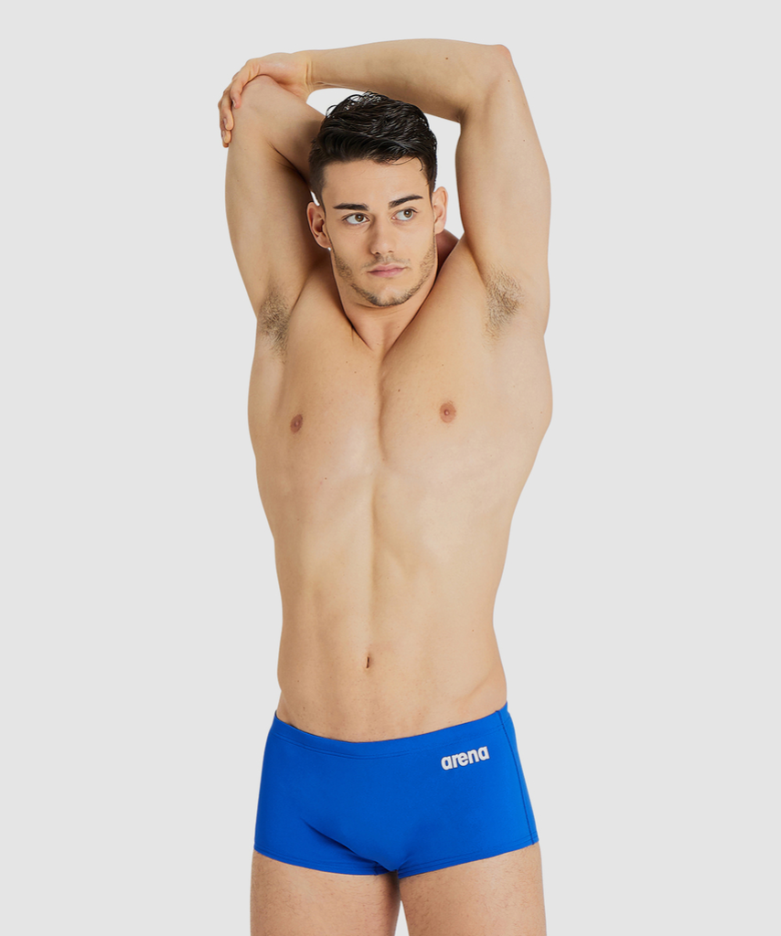 Team Swim Low Waist Short Solid royal/white model_bild_brandshop