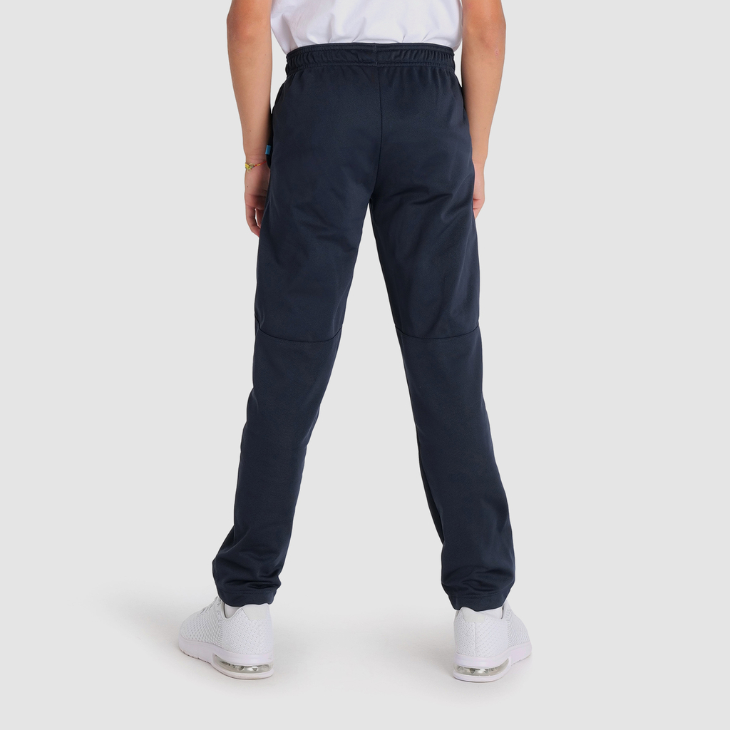 Team Pant Solid Knitted Poly navy model_bild_back_brandshop