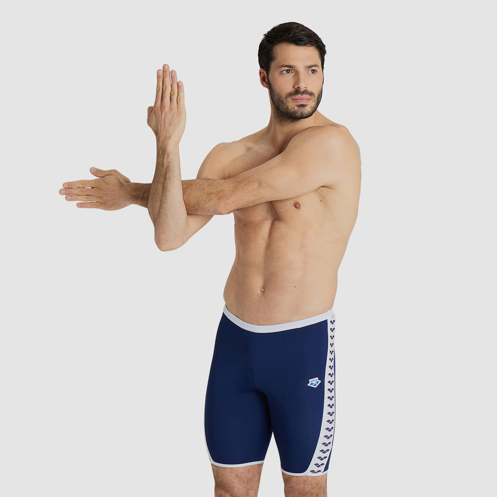 Arena Icons Swim Jammer Solid navy/white Hauptbild_brandshop