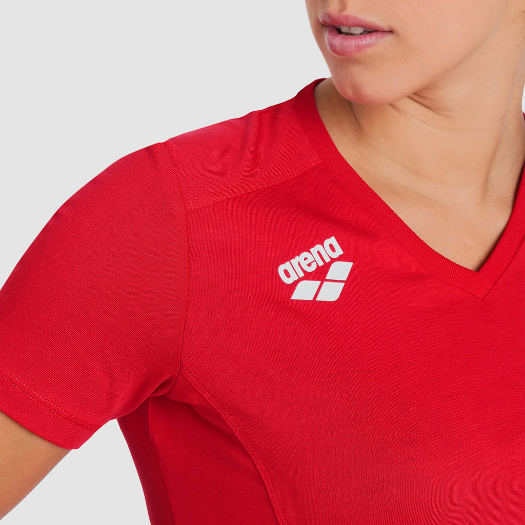 Arena Team T-Shirt Panel in ROT