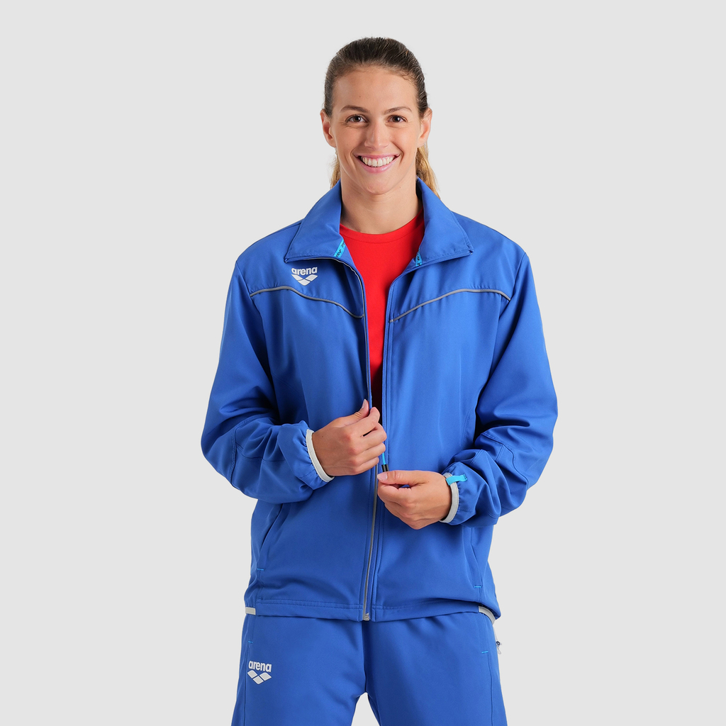 Arena Team Jacket Panel in BLAU