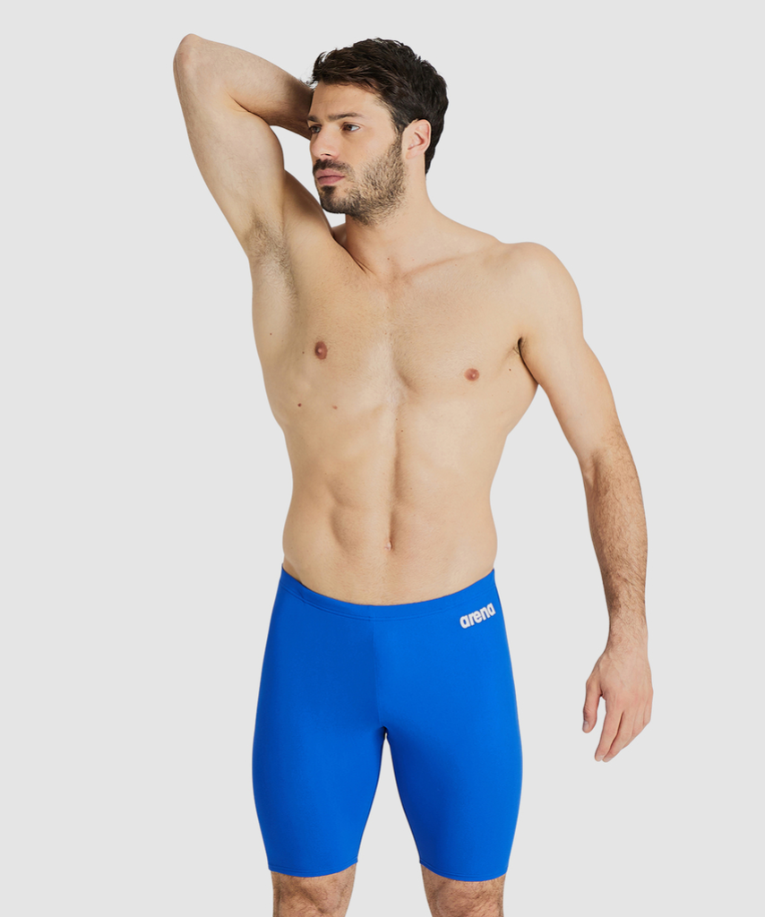 Team Swim Jammer Solid royal/white model_bild_brandshop