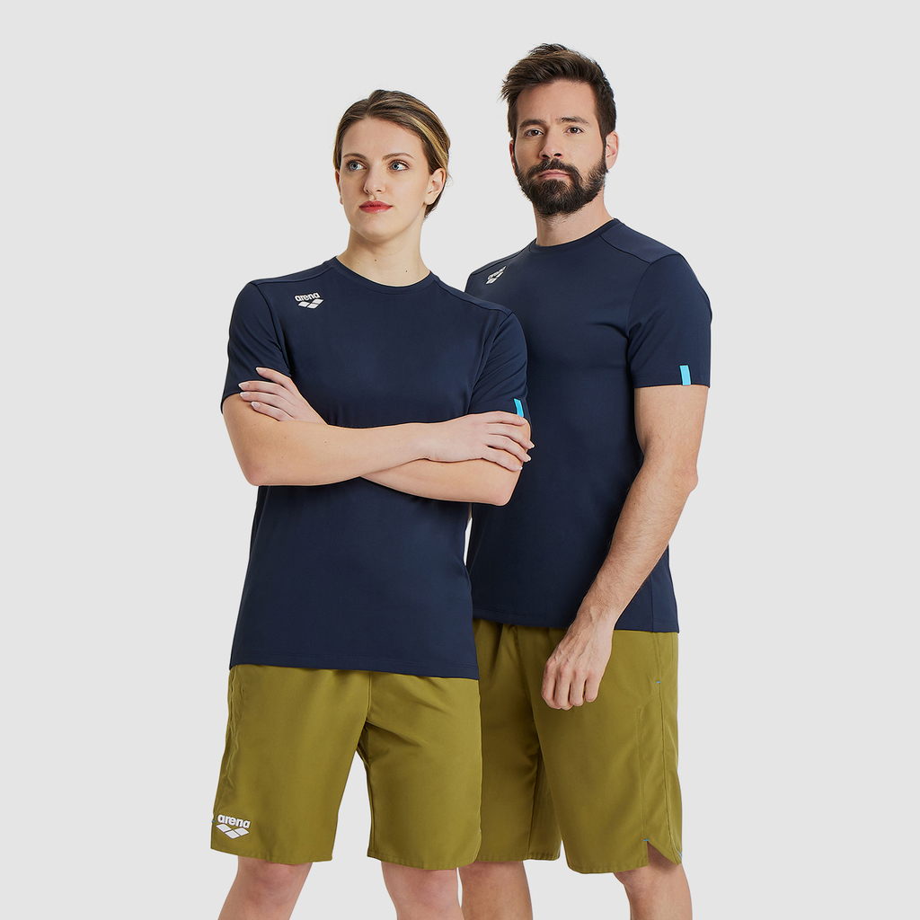 Arena Team T-Shirt Solid in BLAU