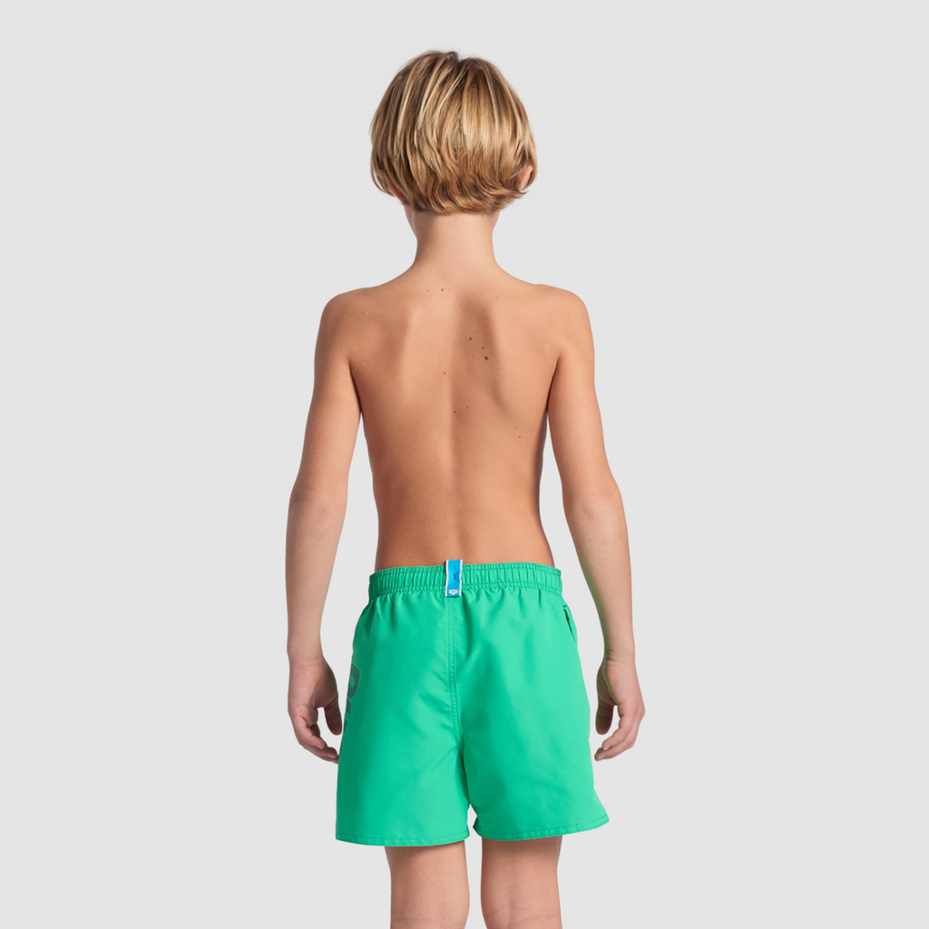 B Fundamentals Arena Logo Jr Boxer R Beach Short green quartz/purple blue rueckseite_bild_brandshop