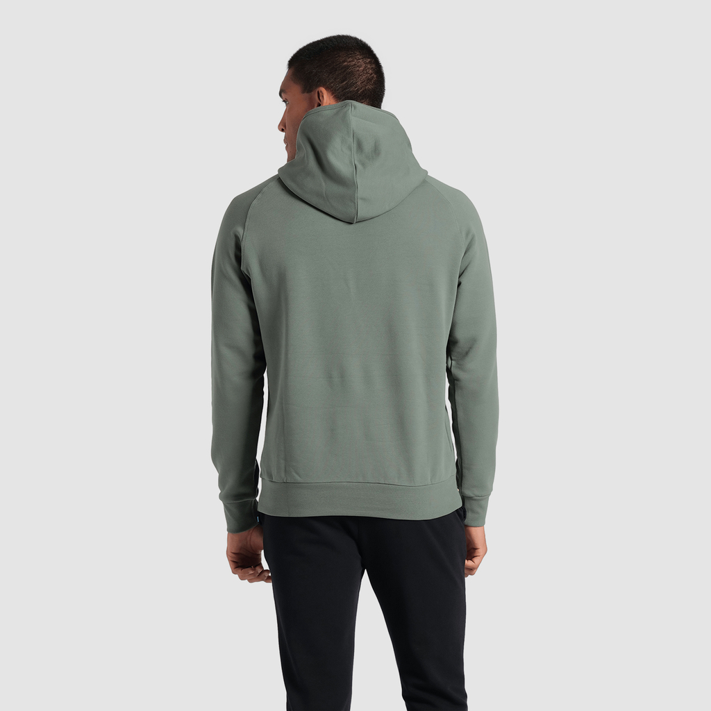 Hooded Sweat Logo Kapuzenpullover sage/sage rueckseite_bild_brandshop