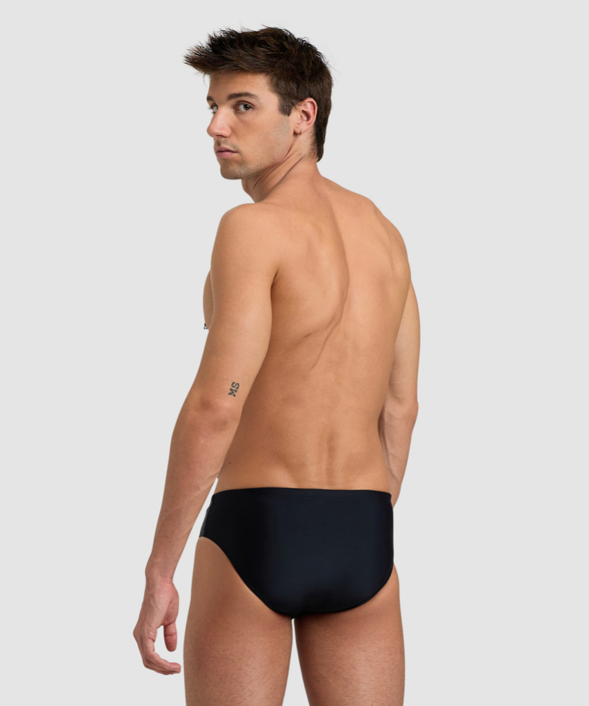 Arena Break Swimsuit Brief Swim Slip black model_bild_back_brandshop