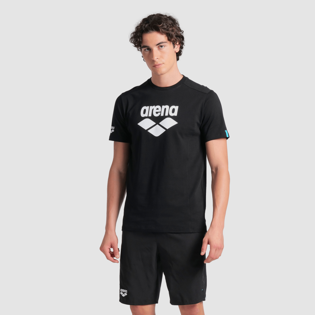 Arena T-Shirt Logo T-Shirt in SCHWARZ