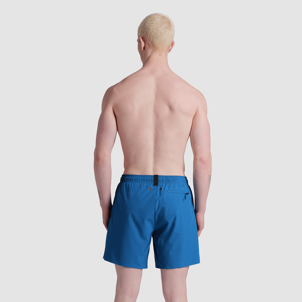 M Arena Evo Beach Boxer Solid Beach Short blue lake rueckseite_bild_brandshop