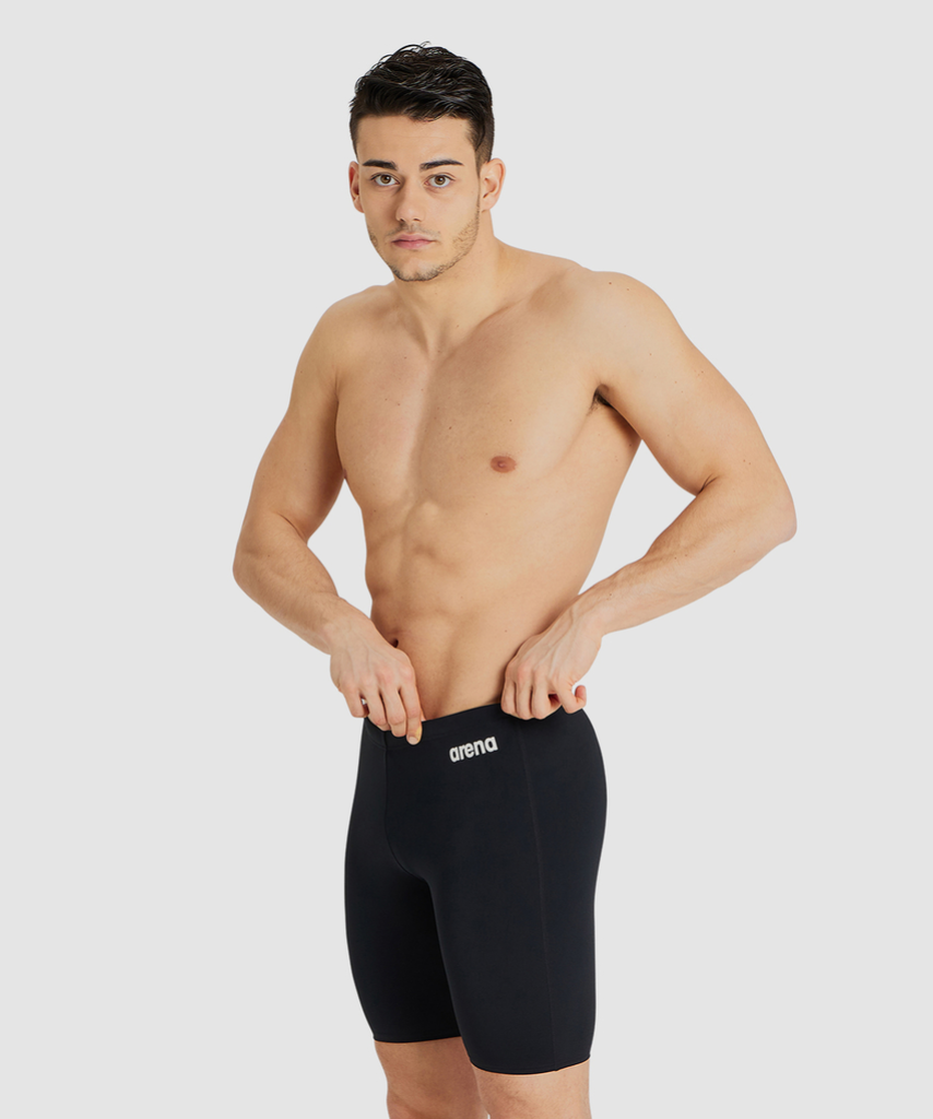 Team Swim Jammer Solid black/white model_bild_brandshop