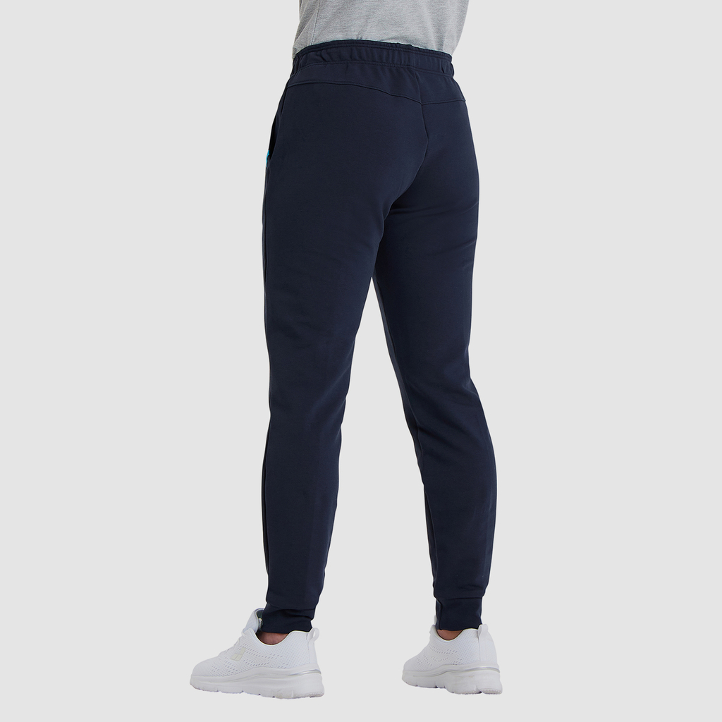 Team Pant Solid navy model_bild_back_brandshop