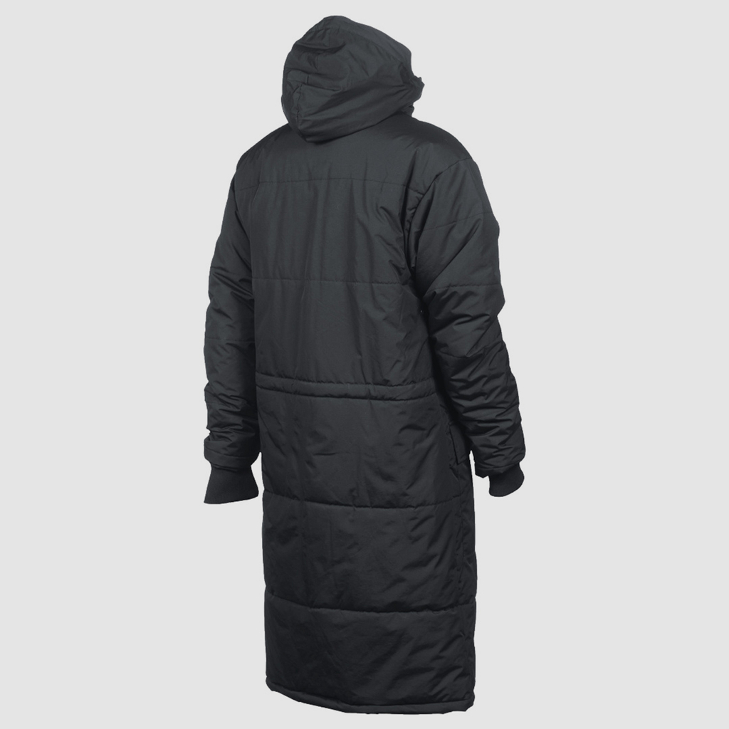 Team Parka Solid asphalt rueckseite_bild_brandshop