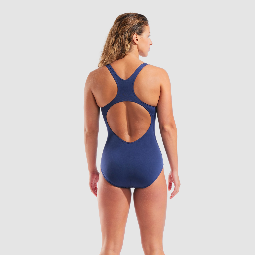 Arena W Arena Print Swimsuit Control Pro Low Lb Badeanzug in BLAU