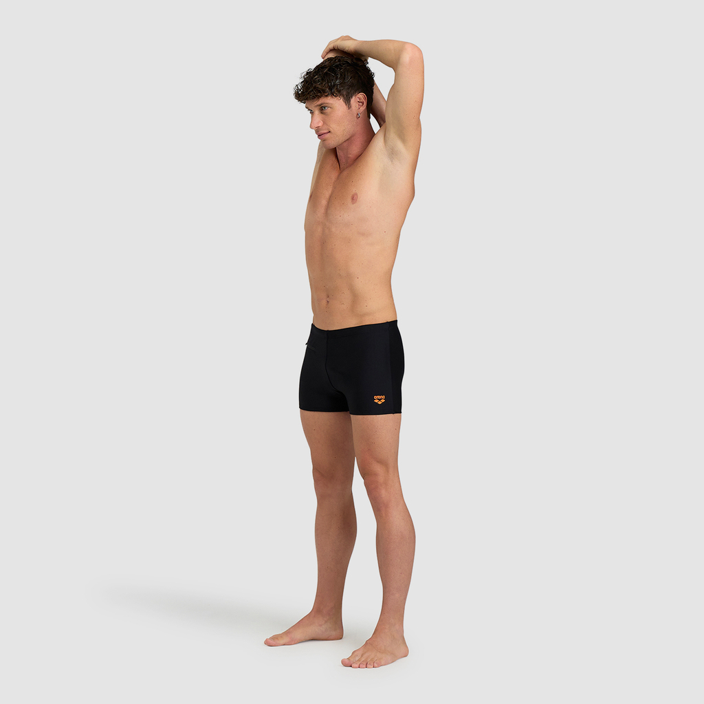 Arena Arena Zip Swim Short in SCHWARZ