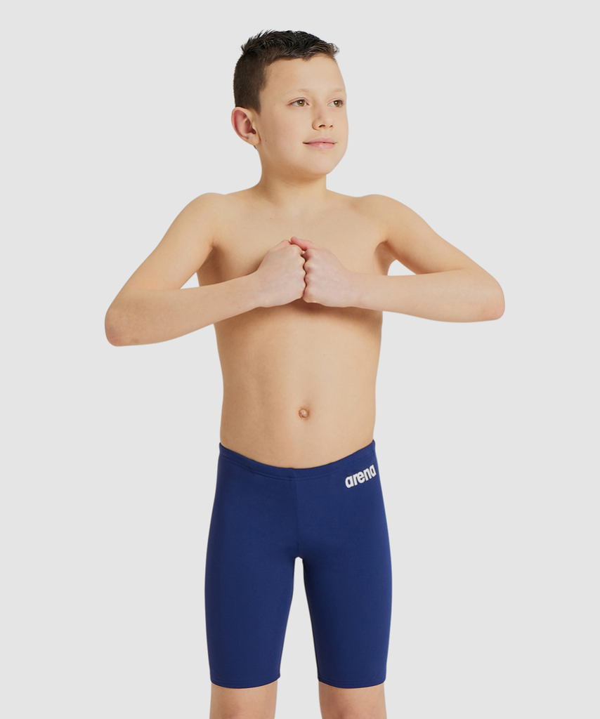 Team Swim Jammer Solid navy/white model_bild_brandshop