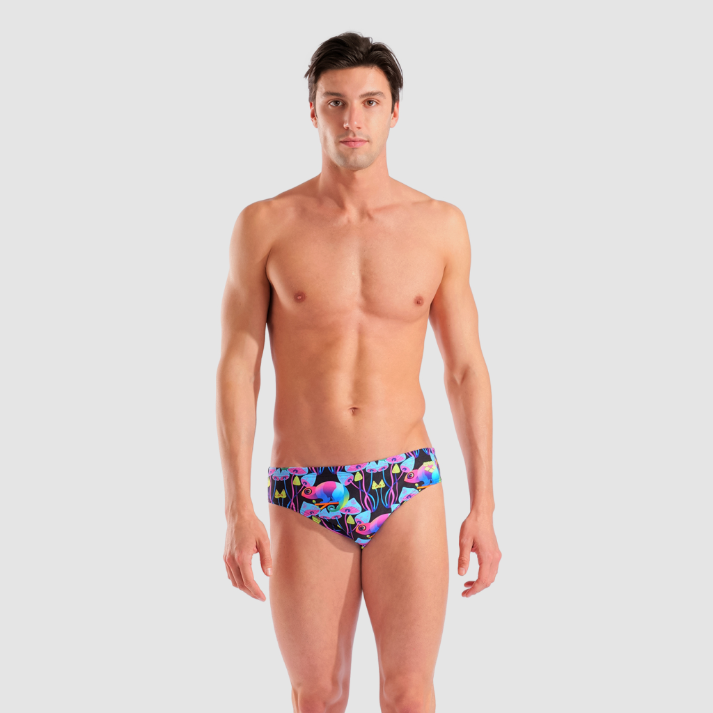 Arena M Arena Multi Chameleon Swim Brief Swim Slip in MEHRFARBIG