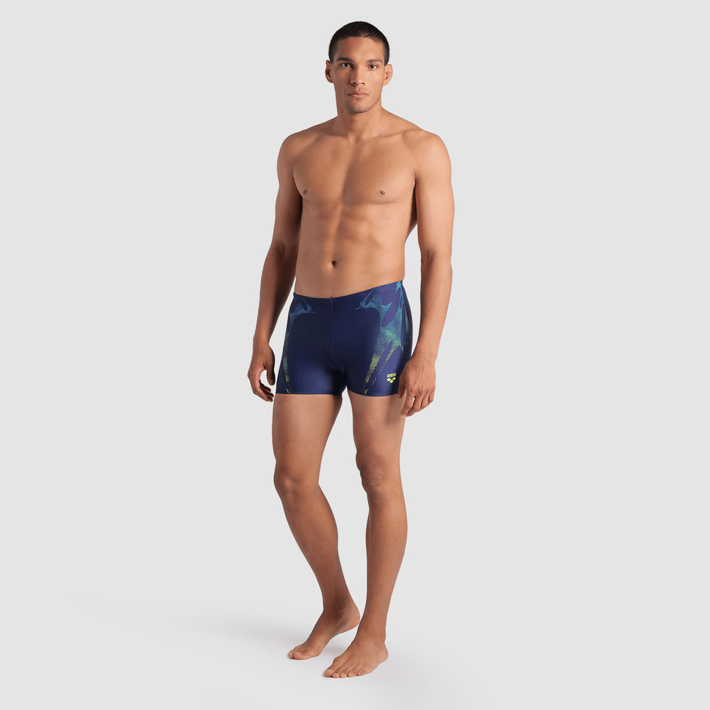 Arena M Arena Spider Web Swim Short in BLAU