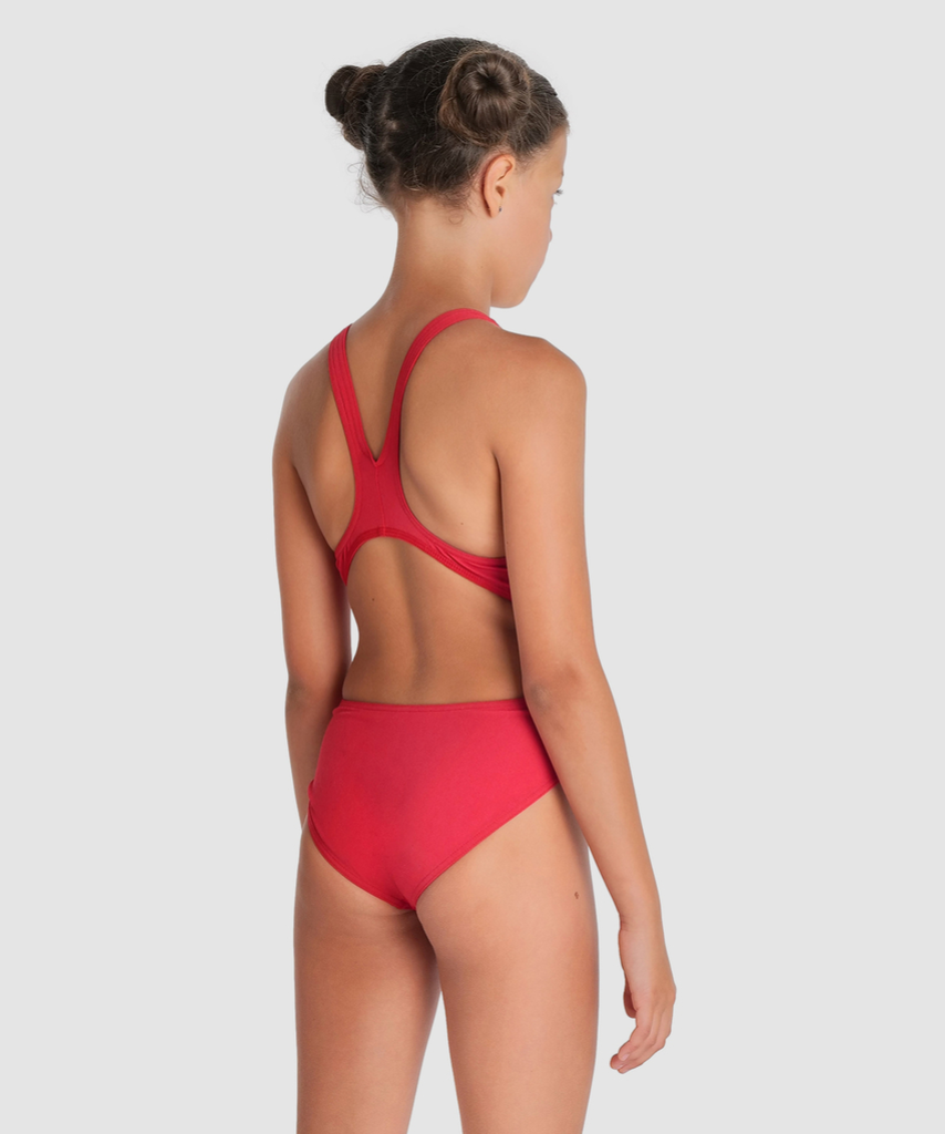 Team Swimsuit Swim Tech Solid Badeanzug red/white model_bild_back_brandshop