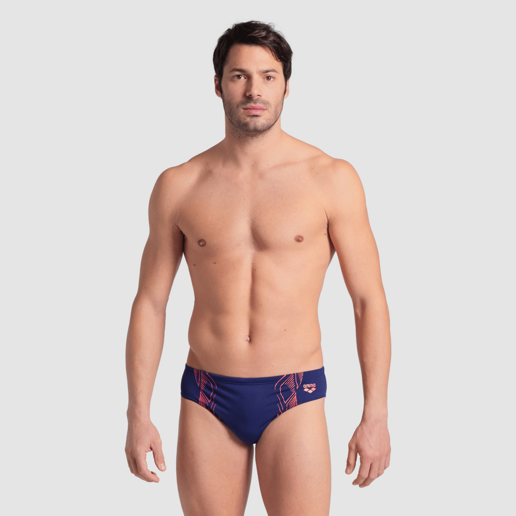 M Arena Reflecting Swim Briefs Swim Slip navy Hauptbild_brandshop