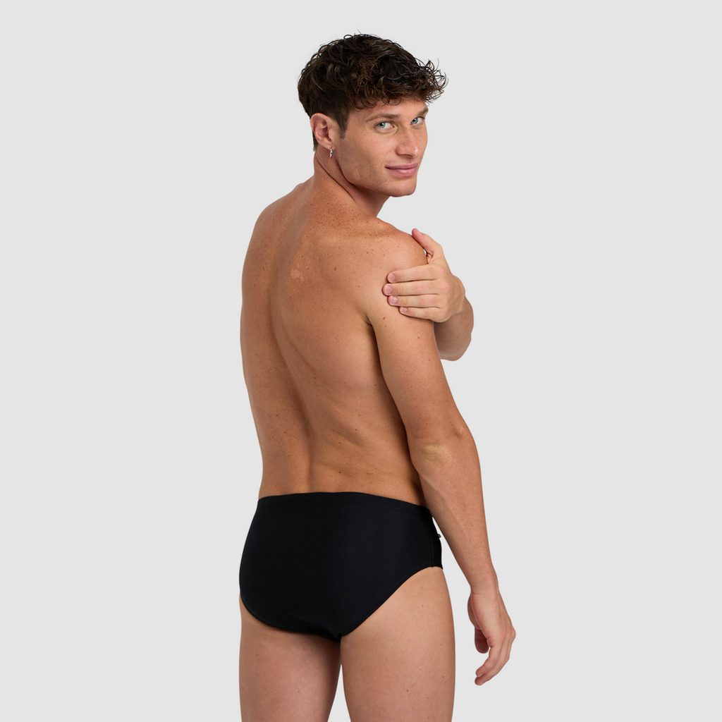 Arena Zip Brief 9Cm Swim Slip black rueckseite_bild_brandshop