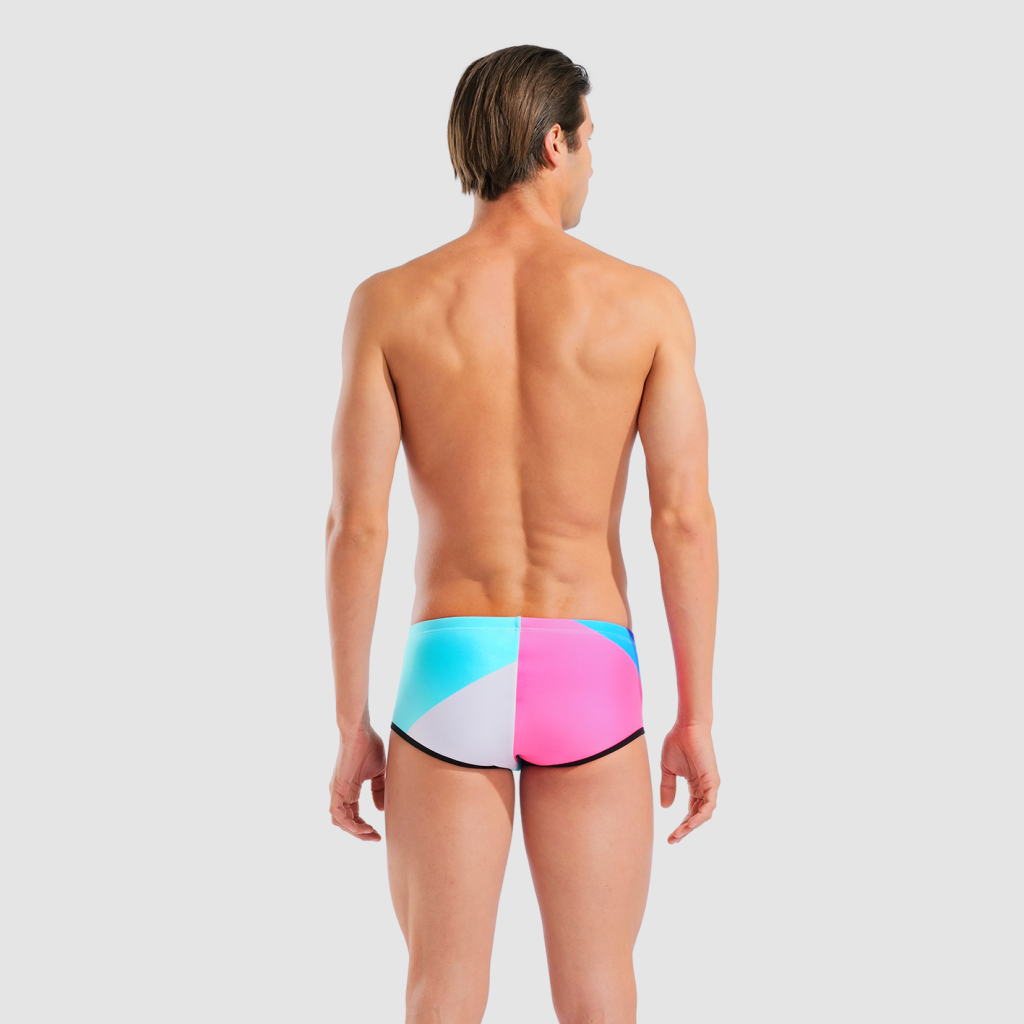 Arena M Arena One Placement Low Waist Short Swim Low Waist Short in MEHRFARBIG