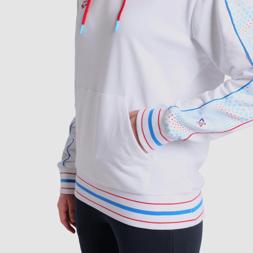 Arena Arena Fireflow Hooded Sweat Inserts Kapuzenpullover in WEISS