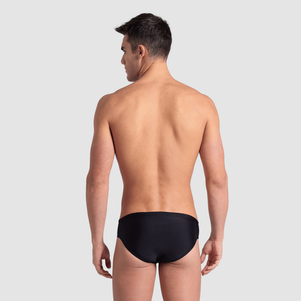 Threefold Brief R Swim Slip black/blue china/white model_bild_back_brandshop