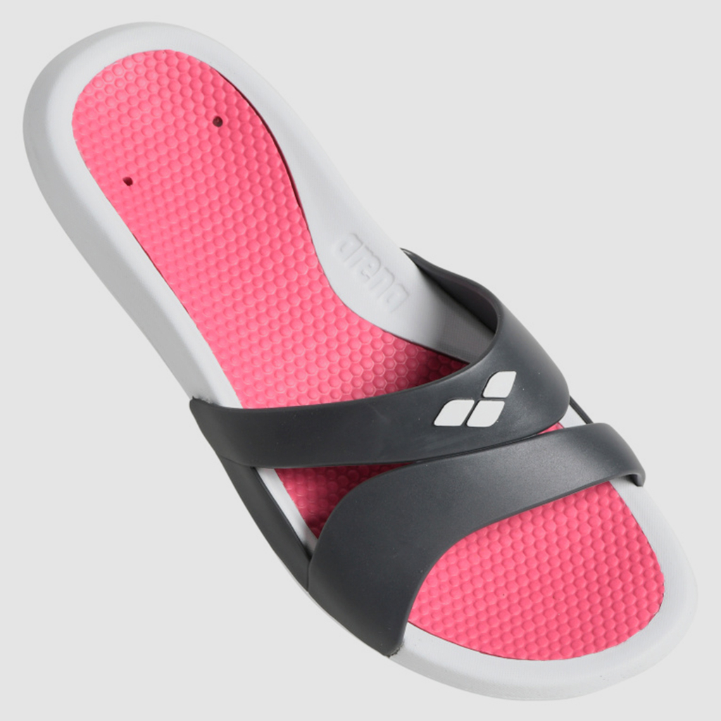 Nina Slide white/dark grey/magenta Hauptbild_brandshop