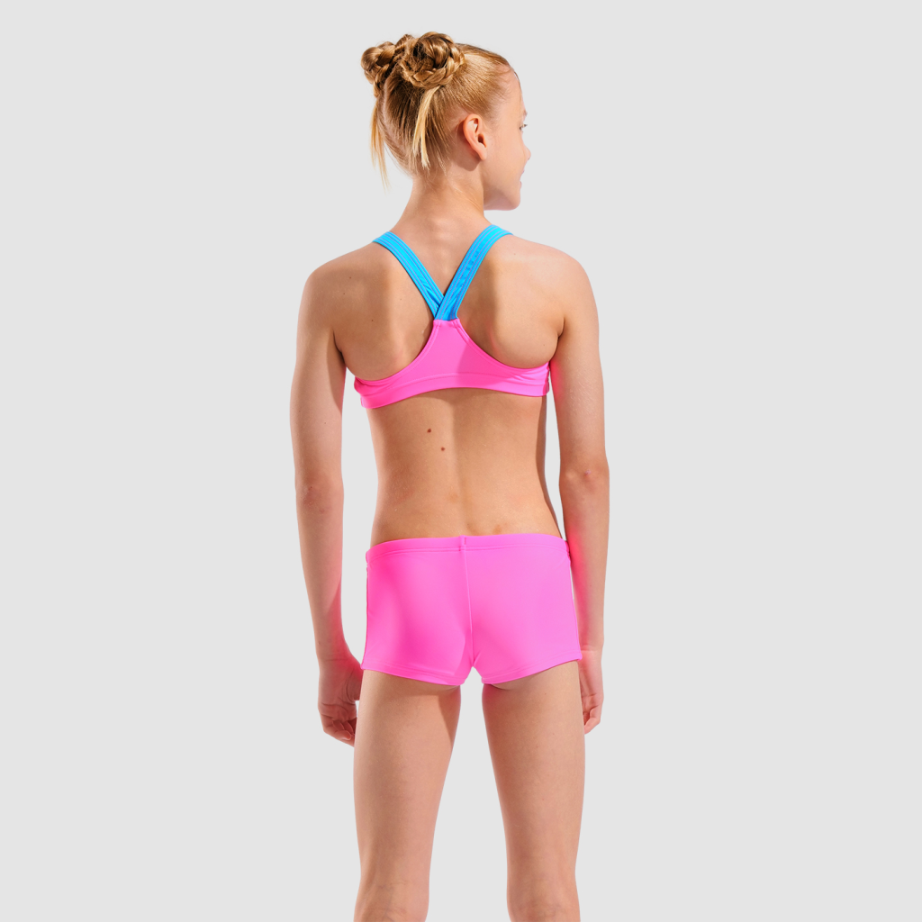 Arena G Arena Bikini Solid L Bikini Set in PINK